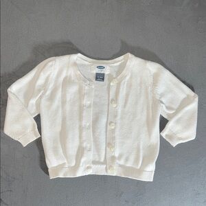 Old Navy White Toddler Sweater